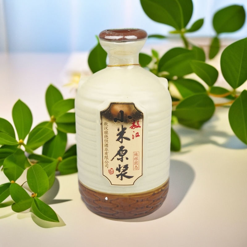 内蒙古赤峰特产敖汉小米酒清香型白酒42%vol500mL*6瓶纯粮整箱