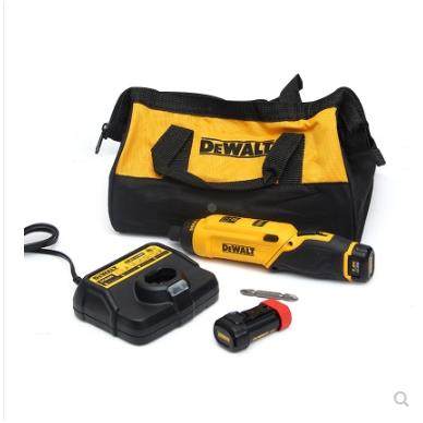 DEWALT得伟DCF680G2电动螺丝刀小型锂电充电起子机直柄调速电批