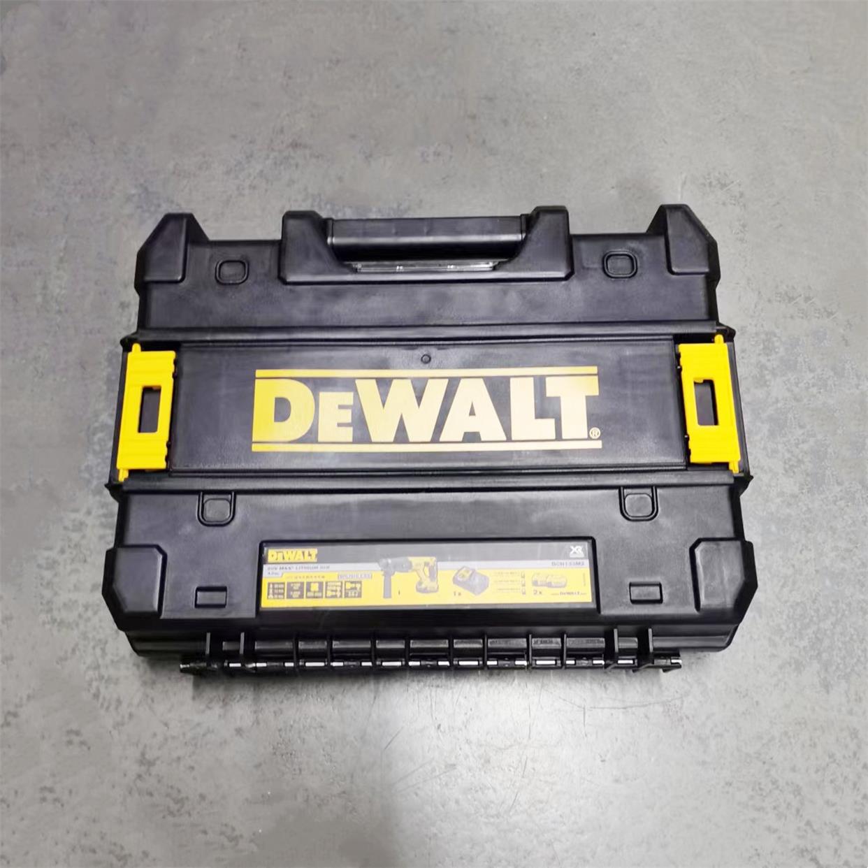 正品得伟DCD710/DCF880/815原装塑料手提工具箱包DC725充电钻箱子