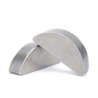 GB1099半圆键月牙键月亮键C型健圆键销2/2.5/3/4/5/6/8/10