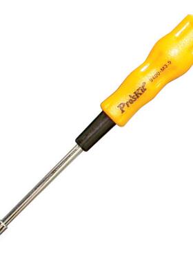 台湾宝工黄黑软柄套筒起子3.5*70mm螺丝刀螺丝批19400-M3.5