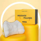 腰部按摩器背部肩颈全身按摩仪多功能靠垫揉捏脖子车载颈椎按摩枕