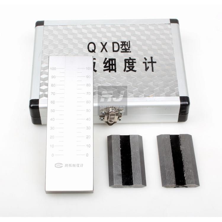 不锈钢QXD刮板细度计 0-25/50/100/150 细度板 涂料颗粒细度仪