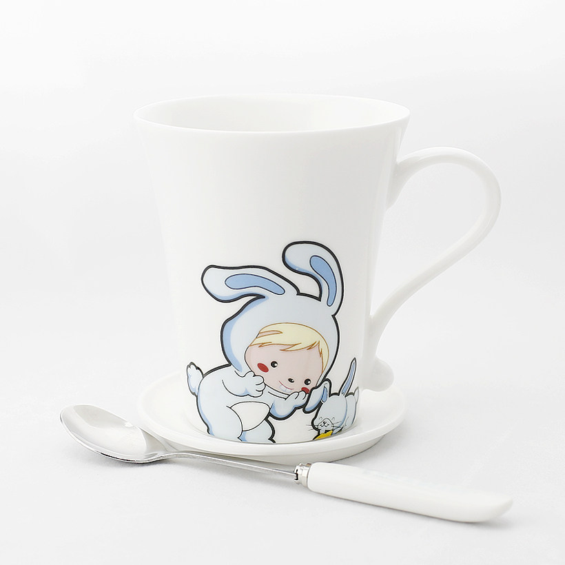 速发陶瓷马克杯 萌系可爱12生肖杯子 创意情侣杯骨瓷茶杯水杯