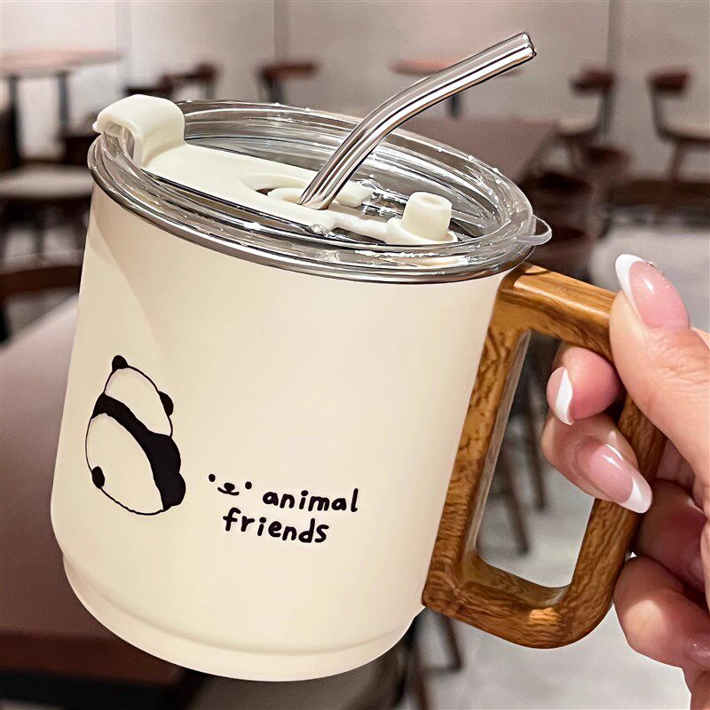 速发不吸钢咖啡杯侣携杯子外带随行杯水杯高档精致情便杯锈管杯高