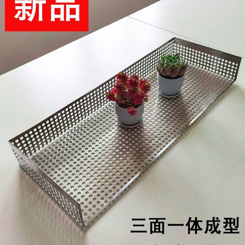 速发防盗窗不窗钢冲三板孔面一体锈户花架防漏防掉台防护网垫板