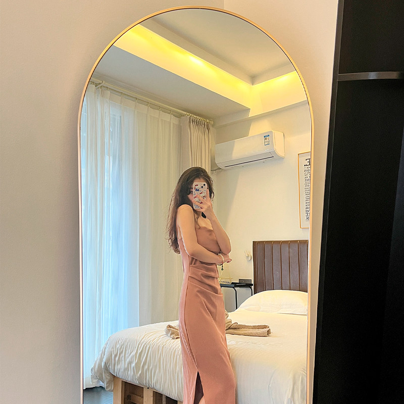 速发身身穿颜镜服装店专用试衣镜落地镜家用美衣显高全全镜子