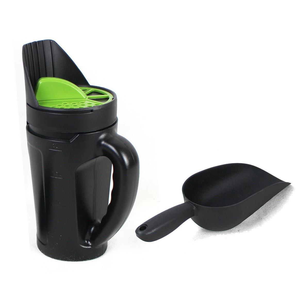 跨境花园园林草坪蔬菜种子播种器播种壶园艺爆款撒盐器撒盐壶