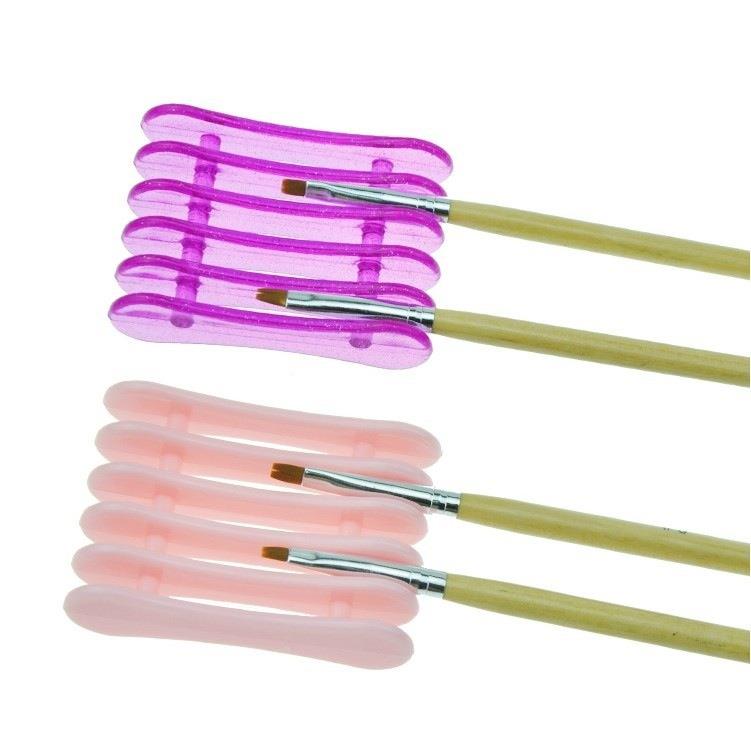 美甲工具 笔架 光疗笔水晶笔架 指甲砂条锉条架 指甲用品