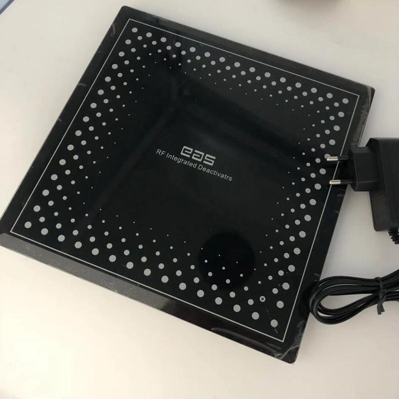 超市解码板 钢化玻璃射频软标签消磁器 条码R软标签解码器一体机