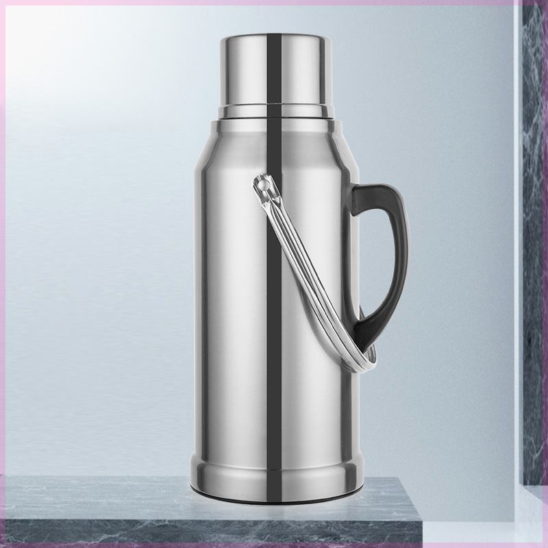 热水瓶家用不锈钢保温瓶学生宿舍用带把暖壶水壶大容量暖瓶开水瓶