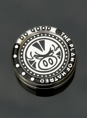 抖音热卖edc解减压玩具金属啪啪币推牌fidget slider盲盒搭配