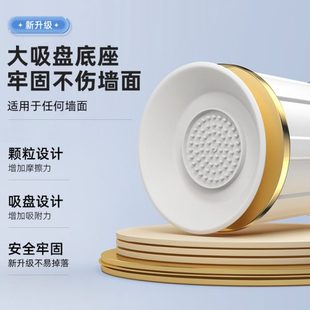 罗马杆卧室伸缩杆挂钩式 厂促免打孔窗帘杆免安装 阳台撑杆晾衣杆浴