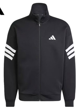 adidas阿迪达斯男子M FI 3S TT针织运动外套JD4885