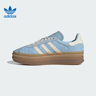 W运动休闲鞋 BOLD JS3899 GAZELLE adidas阿迪达斯三叶草男女鞋