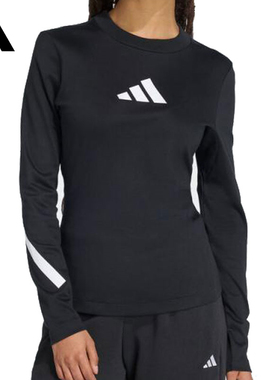 adidas阿迪达斯女子W Z.N.E. LS TEE运动休闲长袖T恤KE4905