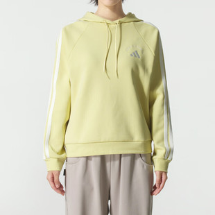 adidas阿迪达斯女子运动训练休闲针织连帽夹克卫衣KC0092