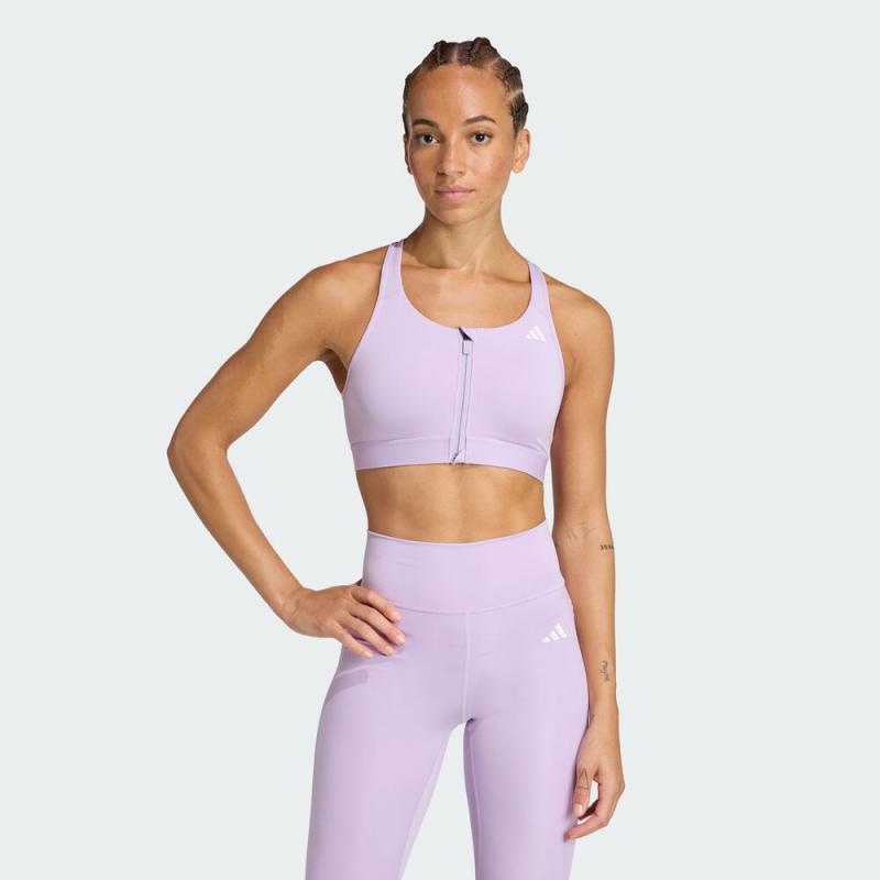 adidas阿迪达斯女子PWRCT MS ZIPBRA运动健身BRA内衣JW2696