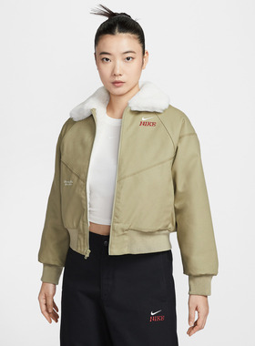 NIKE耐克女子AS W NSW FUR BMR运动健身夹克外套IQ3823-276