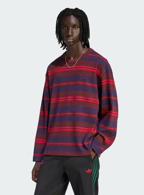 adidas阿迪达斯三叶草男子运动休闲长袖T袖KS6847