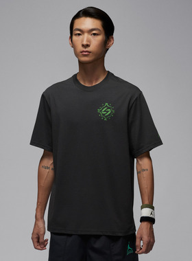 NIKE耐克男子东契奇运动休闲印花针织圆领短袖T恤IM2171-060