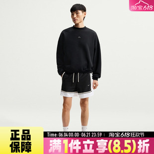 NIKE耐克男运动休闲时尚百搭宽松速干梭织篮球五分短裤IF1590-010
