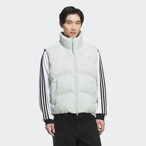 adidas阿迪达斯三叶草男子VEST DOWN运动休闲羽绒马甲KS8492
