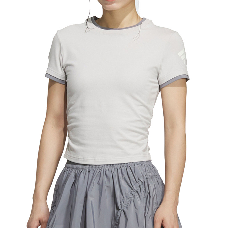 adidas阿迪达斯女子FOS SLIM TEE SS运动休闲短袖T恤KF0695
