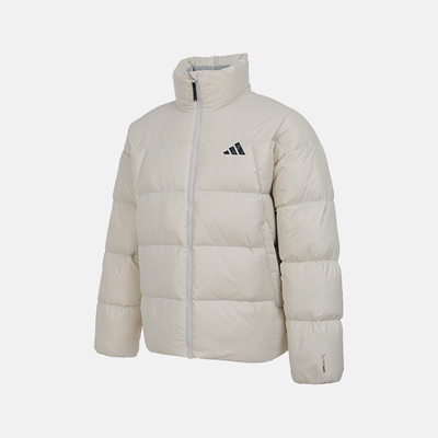 adidas阿迪达斯男子户外运动训练保暖立领羽绒服外套KQ5498