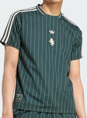 adidas阿迪达斯男女JUVE ICON运动休闲短袖T恤JM9451