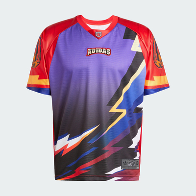 adidas阿迪达斯三叶草男子TEAM JERSEY运动休闲短袖T恤KB0307