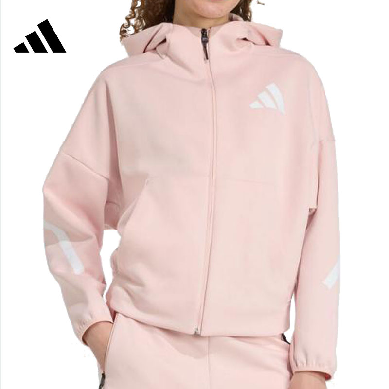 adidas阿迪达斯女子W Z.N.E. FZ运动健身夹克外套KC7905