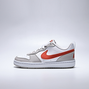 IQ2725 NIKE耐克大童鞋 GS运动休闲鞋 BOROUGHLOWESS 100 COURT