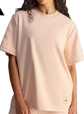 adidas阿迪达斯女子aSMC LOGO TEE运动休闲短袖T恤JW4525