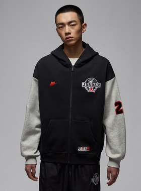 NIKE耐克男子AS M J BRK运动休闲套头衫卫衣IO9824-010