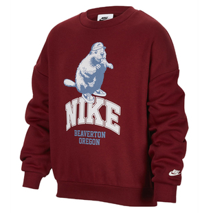 ICON CREW GCEL运动针织套头衫 677 NIKE耐克大童K HV1746 NSW