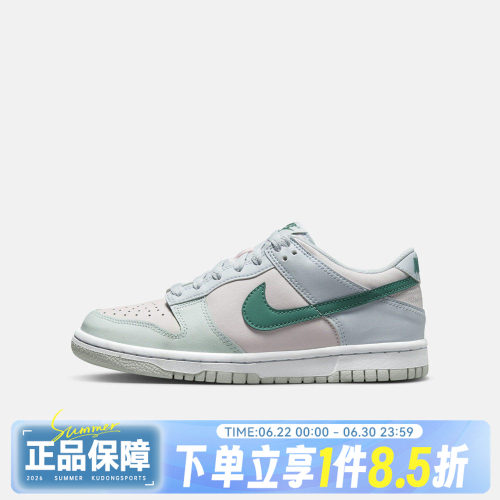 NIKE耐克DUNK LOW (GS)夏大童运动休闲风低帮耐磨板鞋FD1232-002