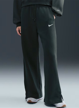 NIKE耐克女子运动训练休闲直筒针织卫裤长裤IH1012-390