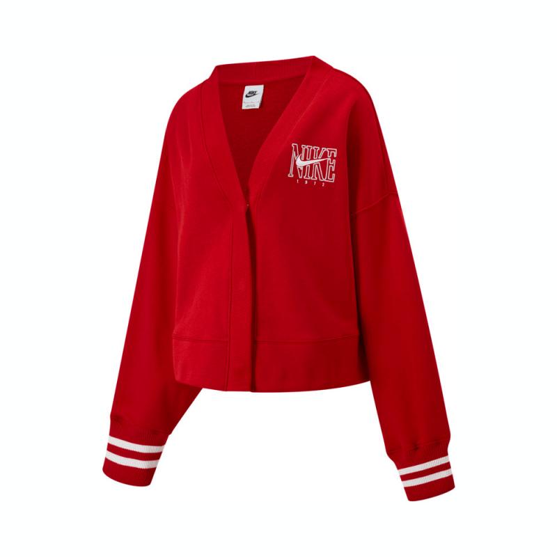 NIKE耐克女子AS W NSW PHNX FLCCRDGN针织运动外套HJ0947-657