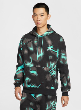 NIKE耐克男子篮球运动休闲连帽套头衫卫衣HV3379-339