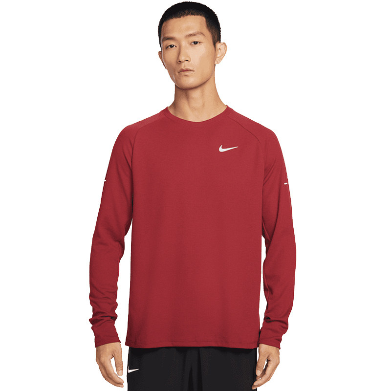 NIKE耐克男子跑步运动休闲针织圆领长袖T恤HV2706-613,运动服/休闲服装,运动T恤,淘宝优惠券,粉丝福利购,淘宝优惠卷