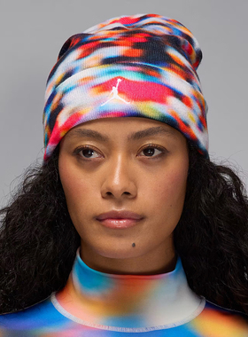 NIKE耐克男女U J PEAK BEANIE U ESS运动休闲帽HV2047-100