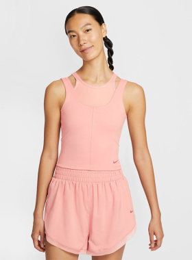 NIKE耐克女子AS W NK ONE DF FTTD SS运动休闲背心HV3654-685