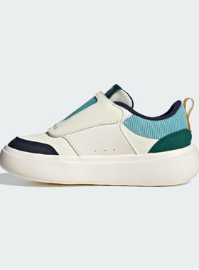 adidas阿迪达斯男小童魔术贴运动鞋休闲鞋KJ8728