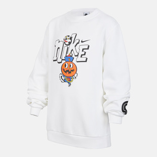 NIKE耐克大童运动休闲印花圆领套头衫 100 卫衣IO0095