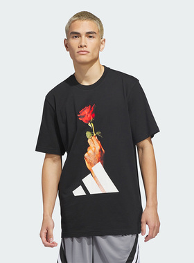 adidas阿迪达斯男子运动休闲短袖T恤KS2044