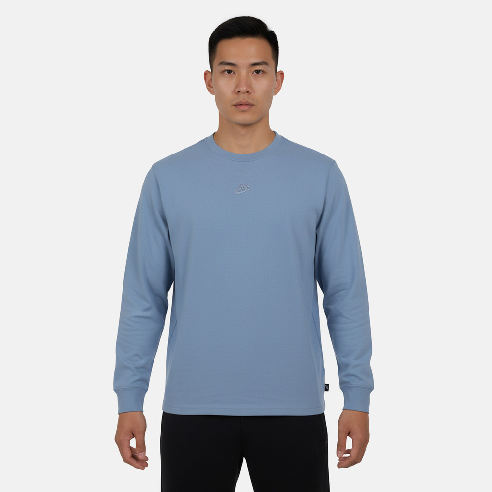 NIKE耐克男子运动休闲针织圆领长袖T恤IH1128-486,运动服/休闲服装,运动T恤,淘宝优惠券,粉丝福利购,淘宝优惠卷