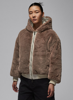 NIKE耐克女子运动休闲棉服外套IQ3961-236