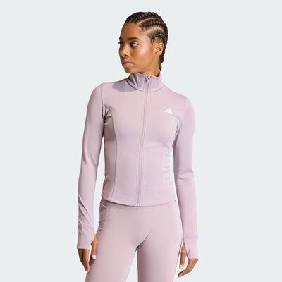 adidas阿迪达斯女子WE ZP THRU JKT运动健身夹克外套KF8551