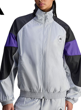 adidas阿迪达斯女子aSMC TRACKTOP运动健身夹克外套JZ7828